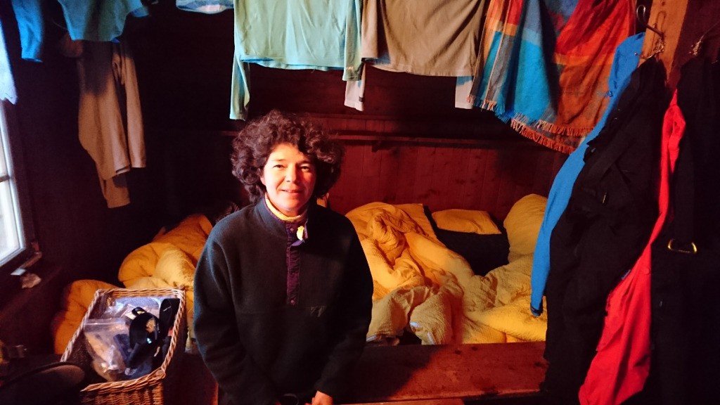 Julie à Trutmannhutte