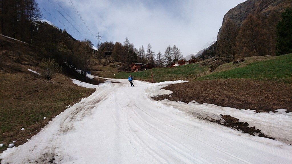 Pistes vers Zermatt