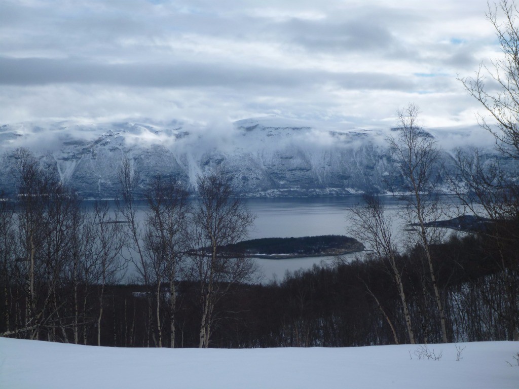 première vue sur le fjord