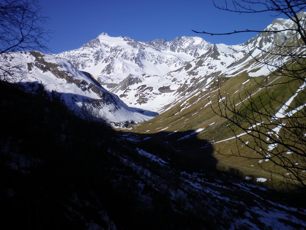 vue sur Aig Polset glacier Gébroulaz