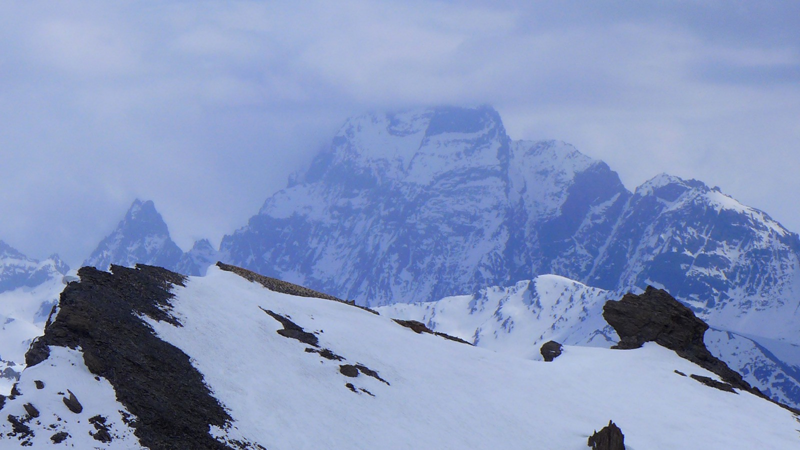 Le Viso encapuchonné.