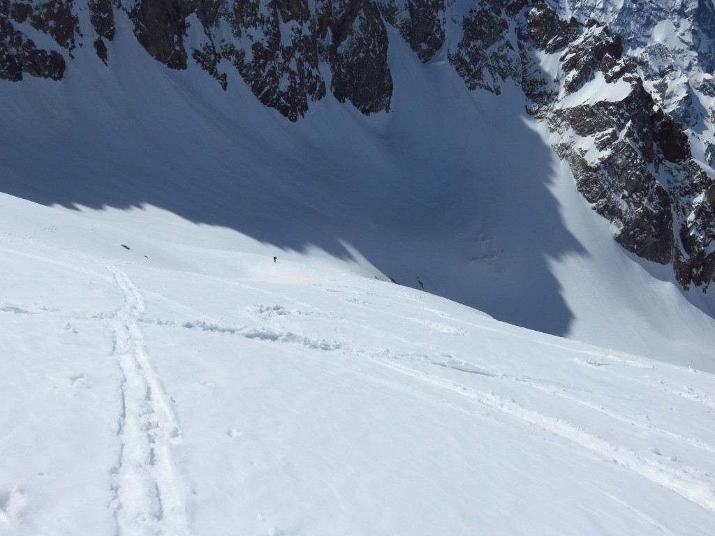 sur le glacier des Aupillous