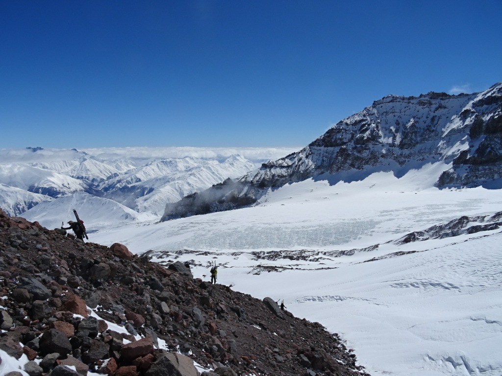 Glacier du kazbek
