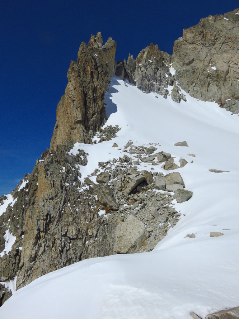 au Pt 3020 sous la Pte de la Mariande