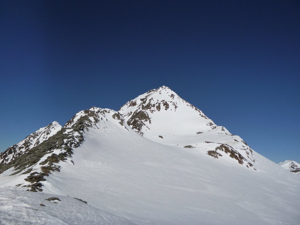 Fineil, face Est depuis le Hauslabjoch