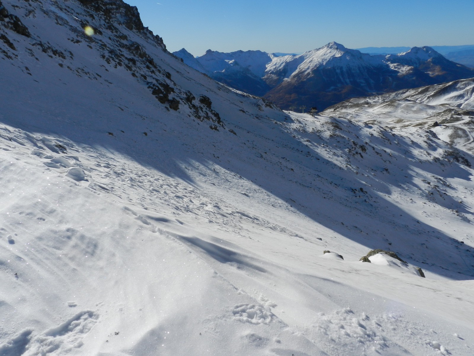 aperçu de la descente 