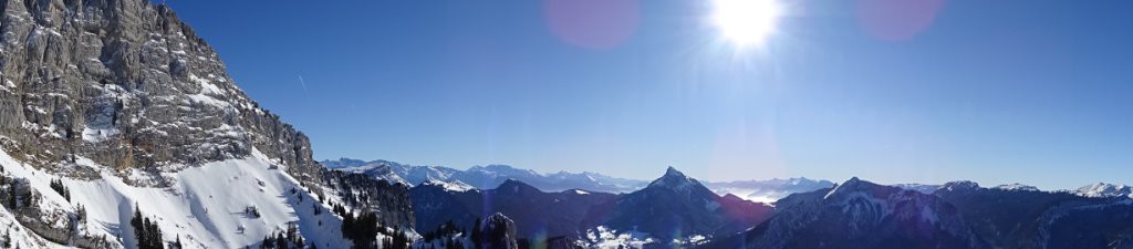 Panorama sous le grand Som