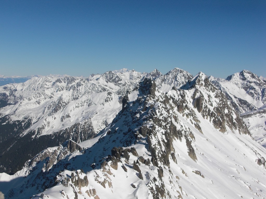 Mont Blanc au fond