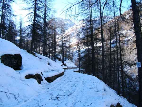 Tempesta : La route du Col d'Esischie