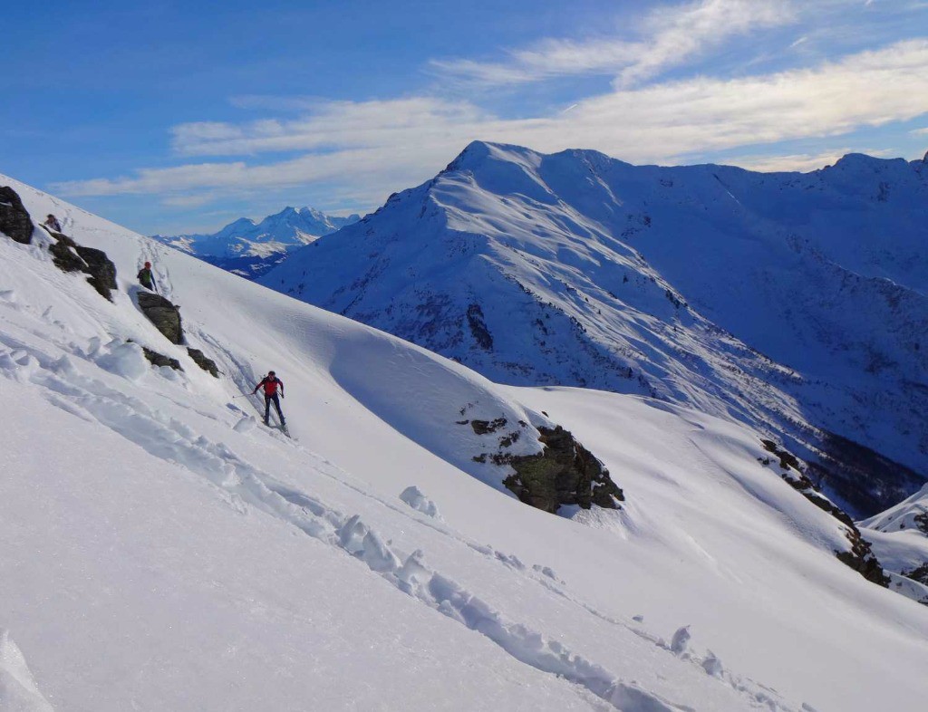 #1 Traversé au dessus col des Génisses Traversé au dessus col des Génisses