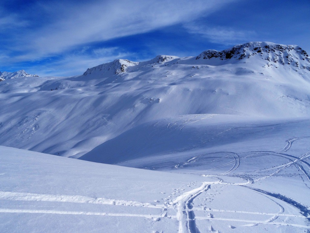 Col de Sallestet et les Enclaves derrières