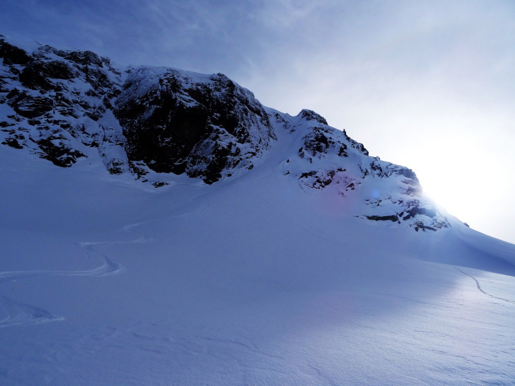 couloir NW des Enclaves