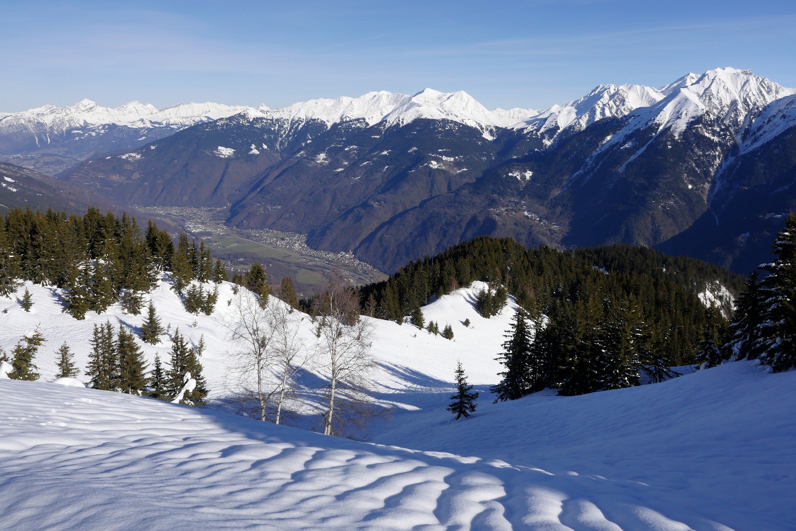 Vue vers le Nord.