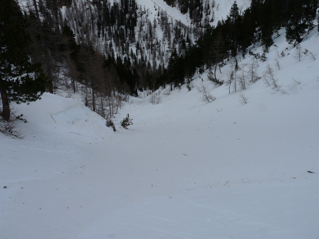 Le vallon très agréable à skier.