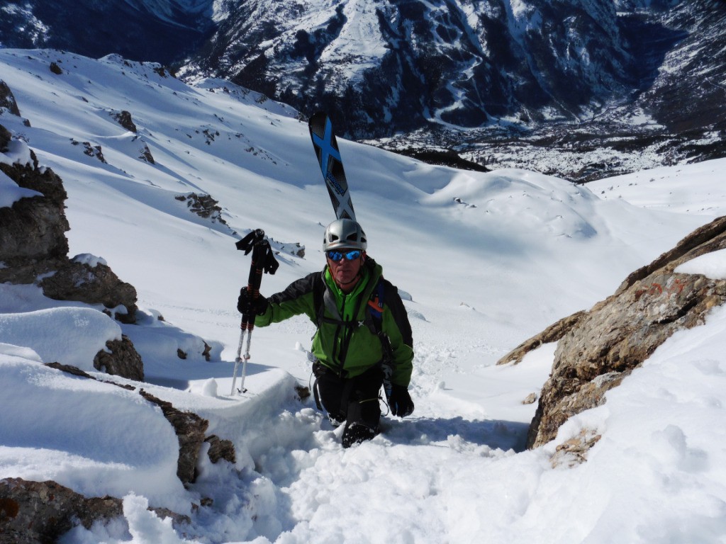 Petite brèche pour descente O