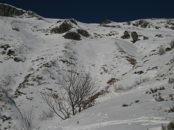 Sous le Puy de Cacadogne : Le terrain de jeux des chamois