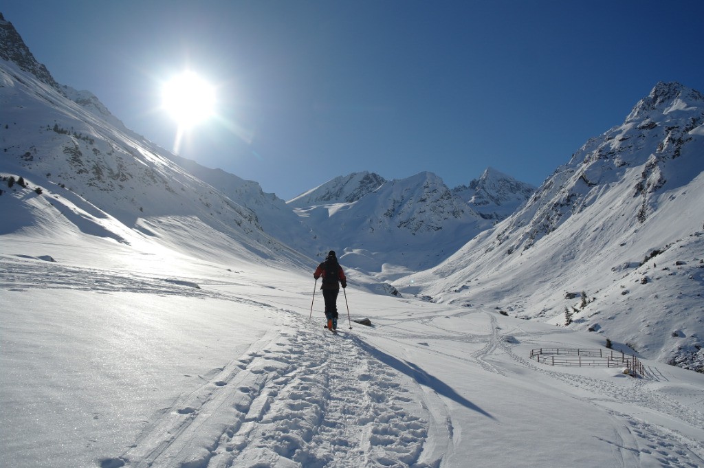 Au-dessus de la cabane d'Arriousec