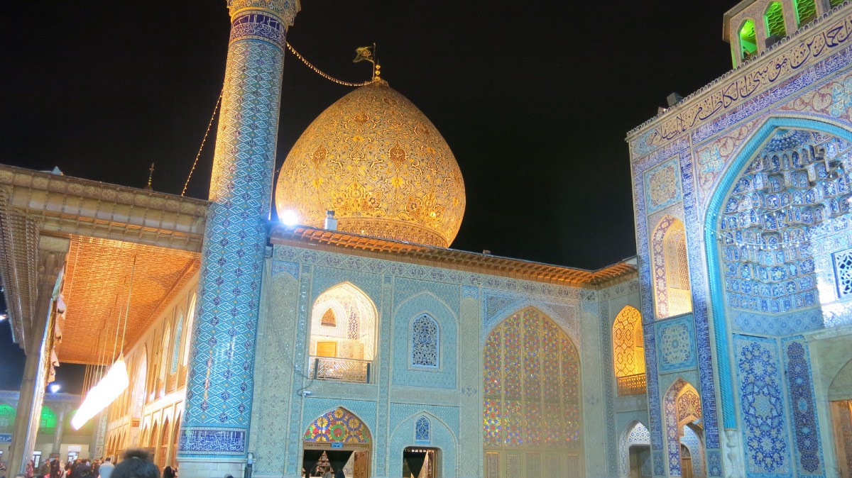 Le mausolé à Shiraz
