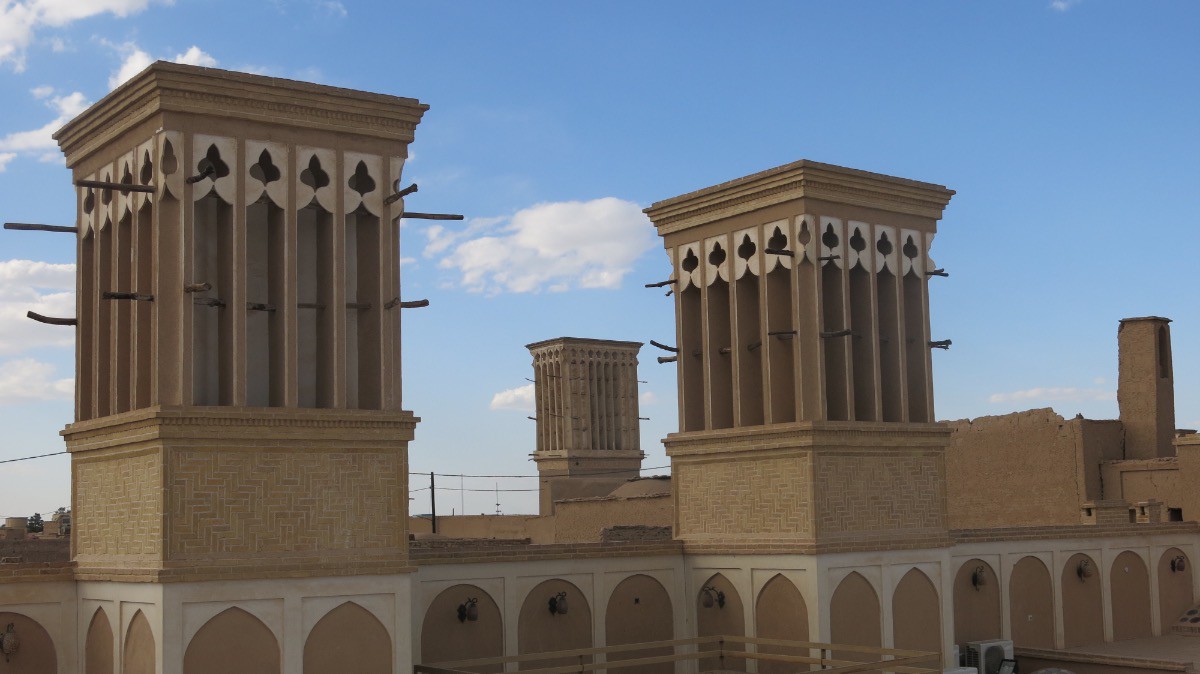 Les tours du vent à Yazd