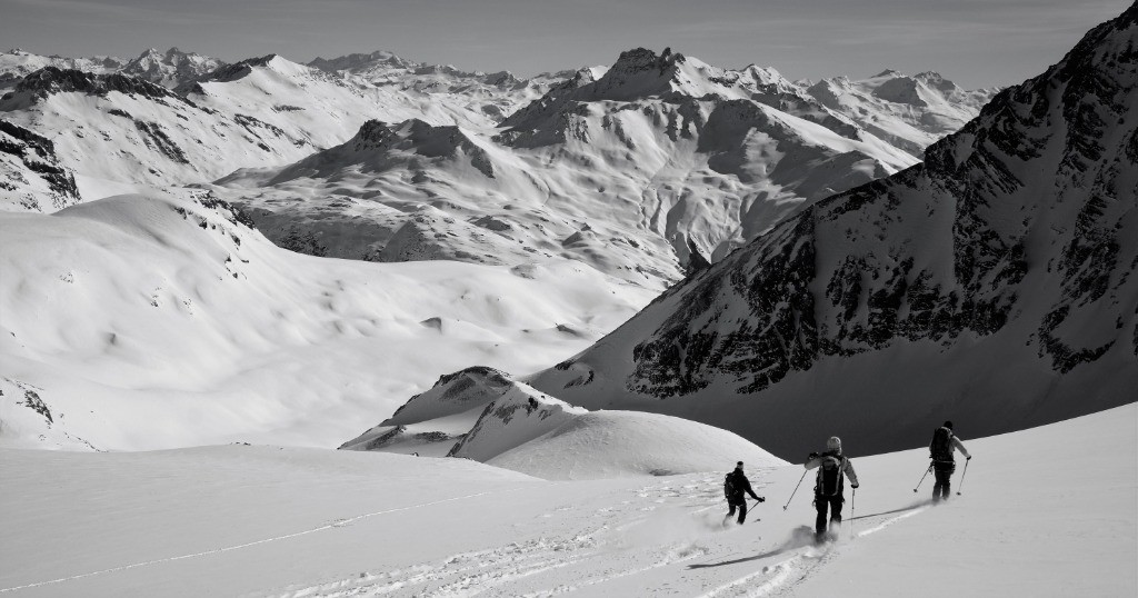 Descente des domes nord