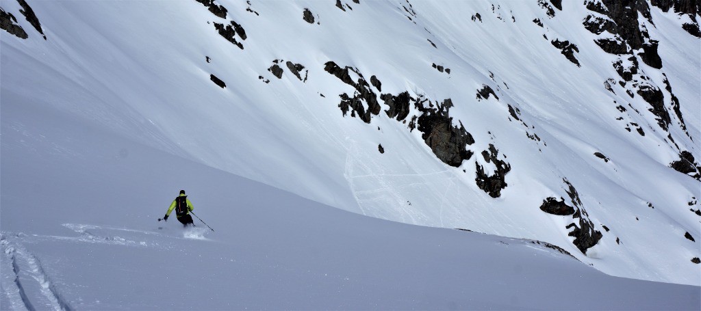 Descente vierge en Nord