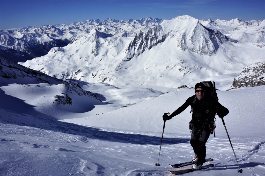 Arrivée au col de labby
