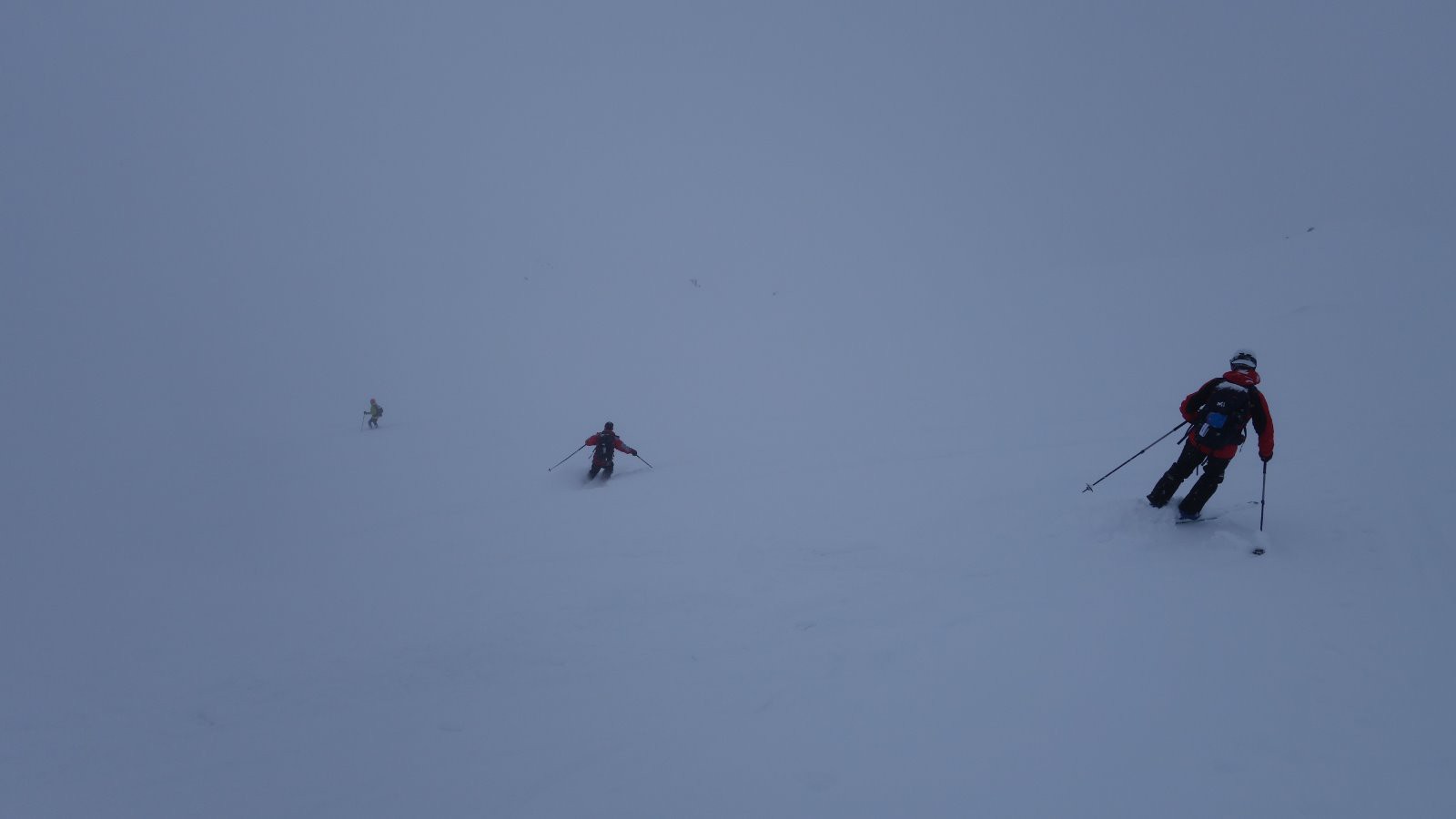 Du bon ski malgré une visibilité médiocre
