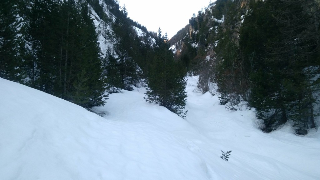 Au départ du Ravin des Rouilles.