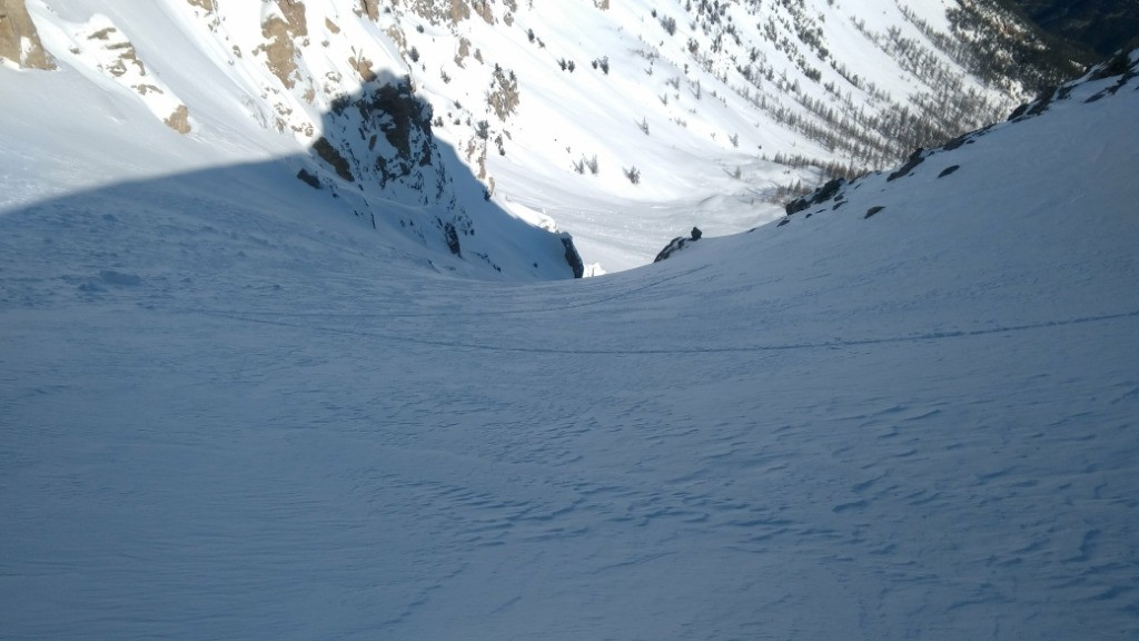 Vue dans le rétro, couloir N