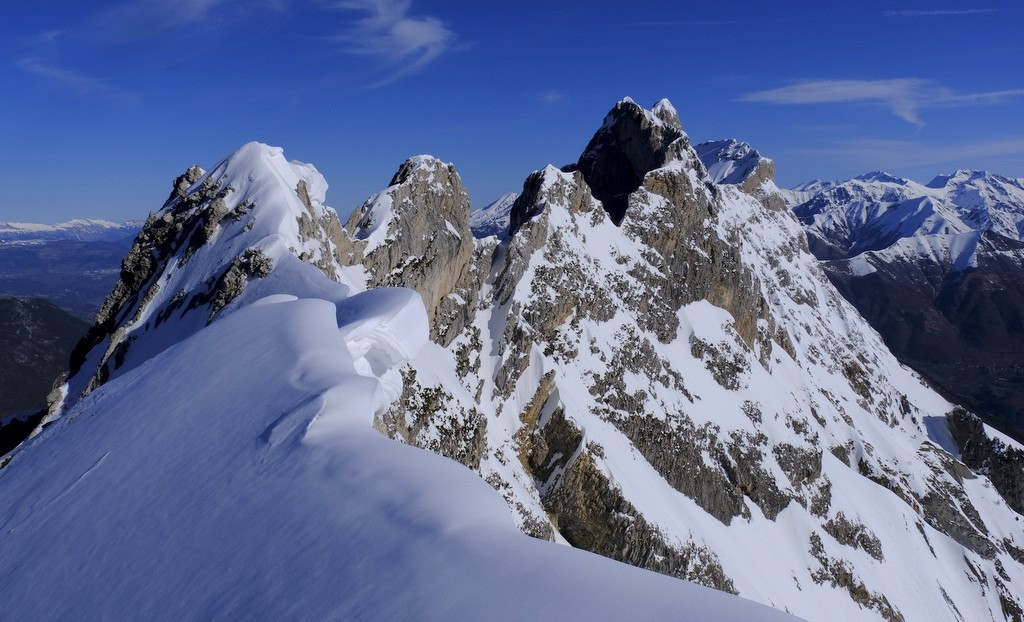 Montagne de Faraut, vers le Nord