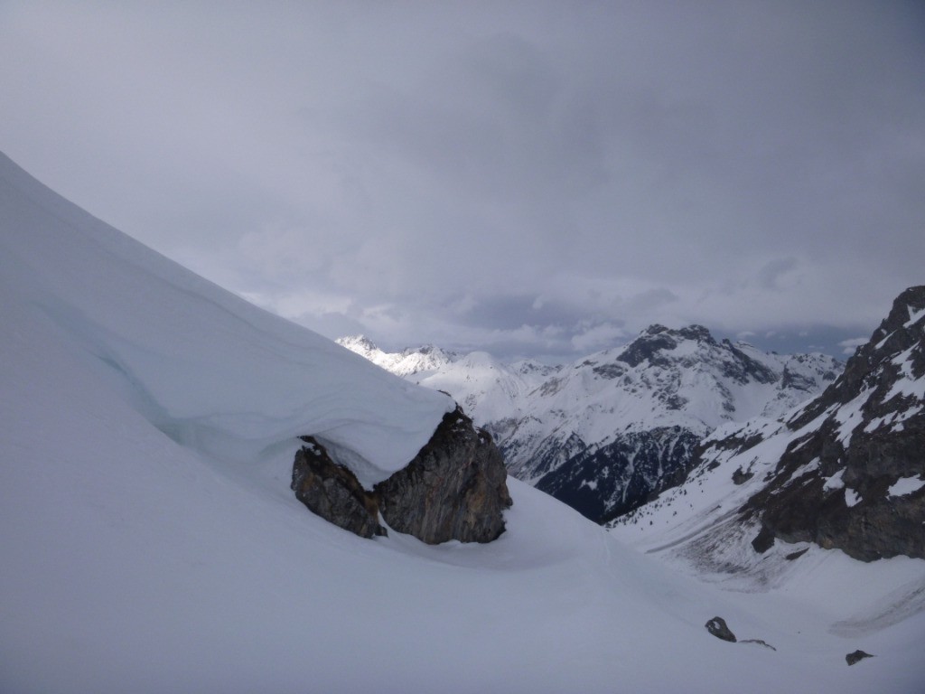 éclaircie du côté du Petit Mont Blanc