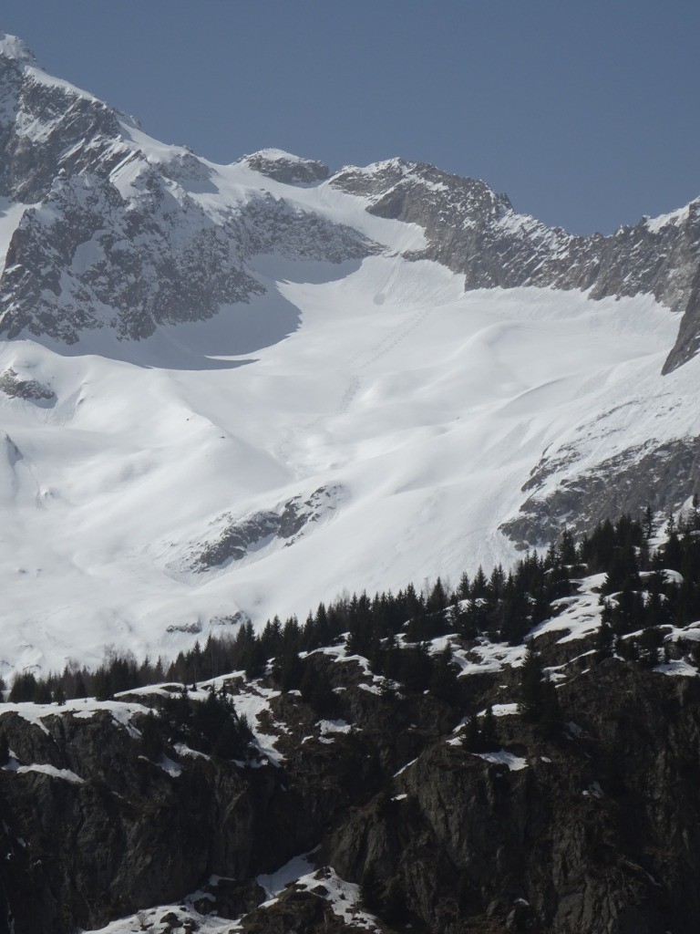 Nos traces visible du village