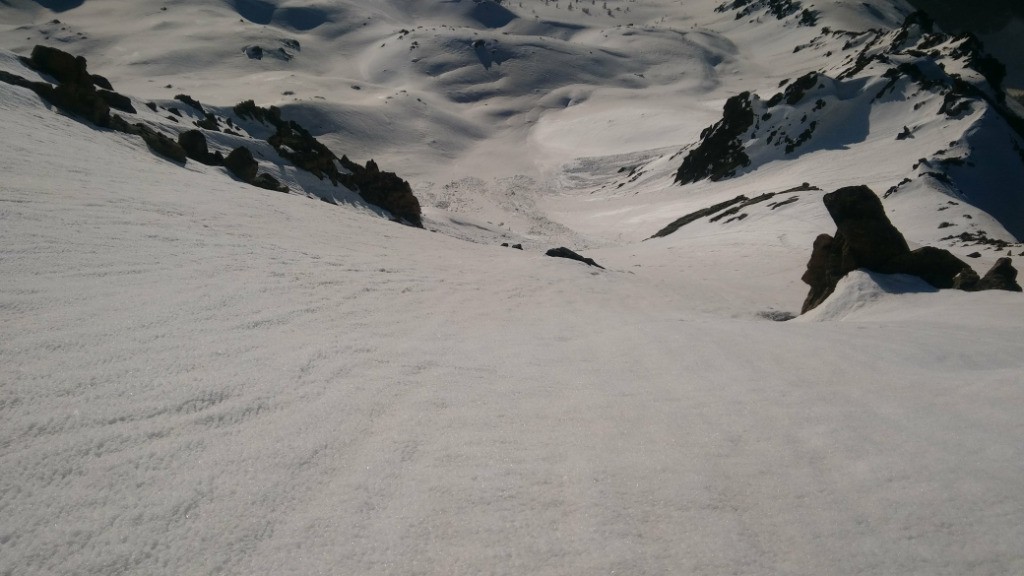 #5 Montée par le couloir E de la facette de la Pte de l Montée par le couloir E de la facette de la Pte de l'Etendard.