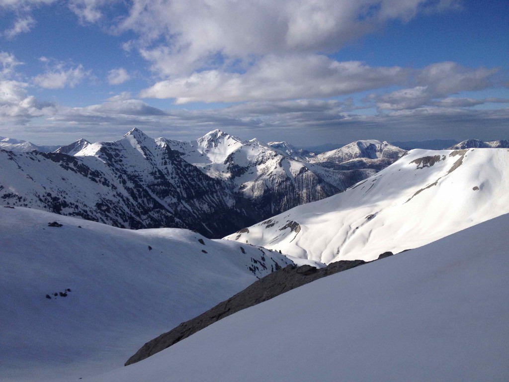 Encore sacrément de la neige ds le Ht Verdon 