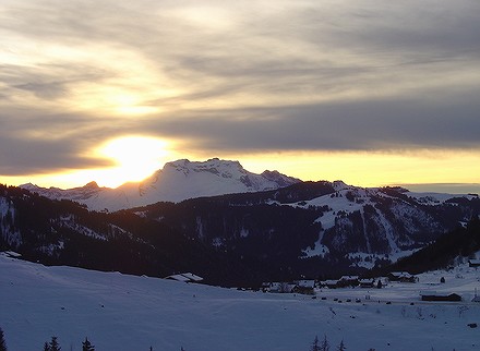 Coucher de soleil : Voilà une belle sortie