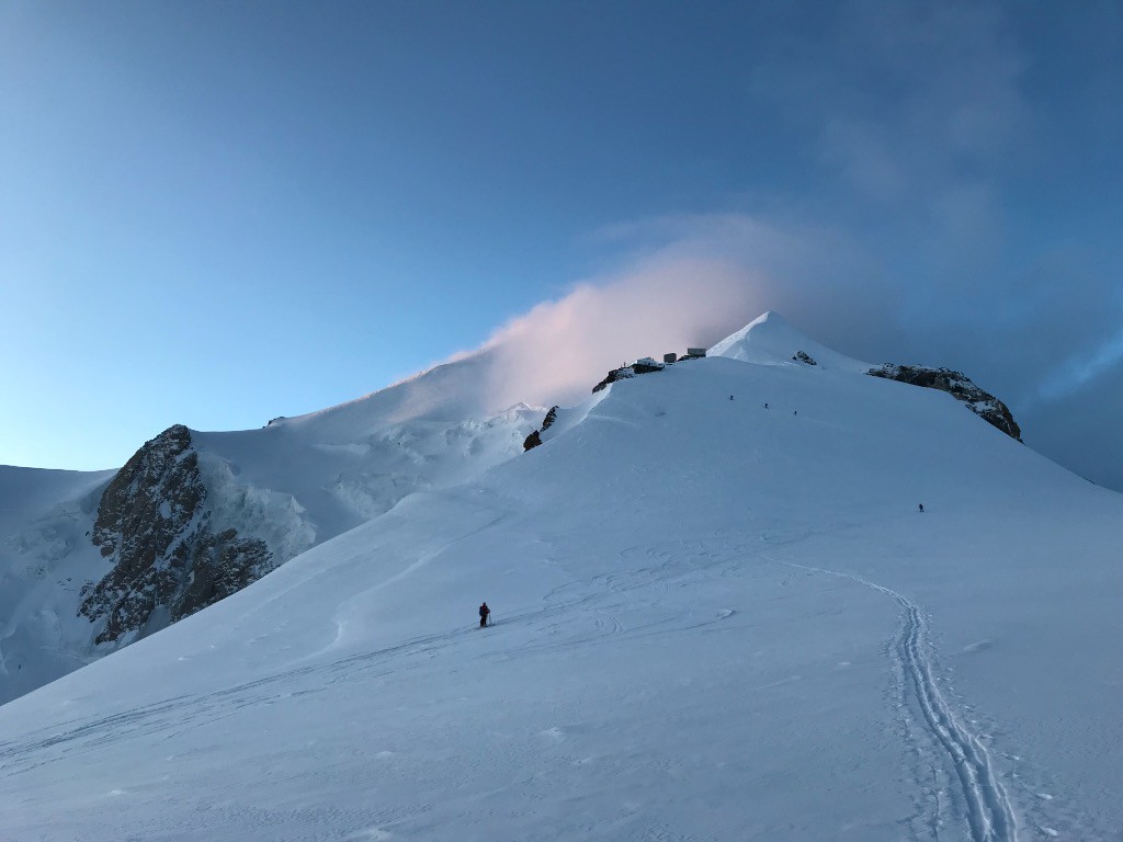 Lever du jour, le Mont-Blanc dans les nuages, comment cela va évoluer ?