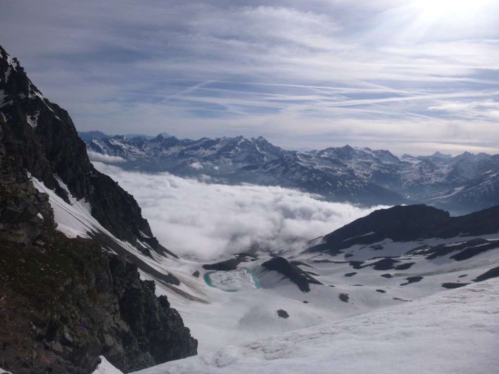 bas du glacier du Grand Col