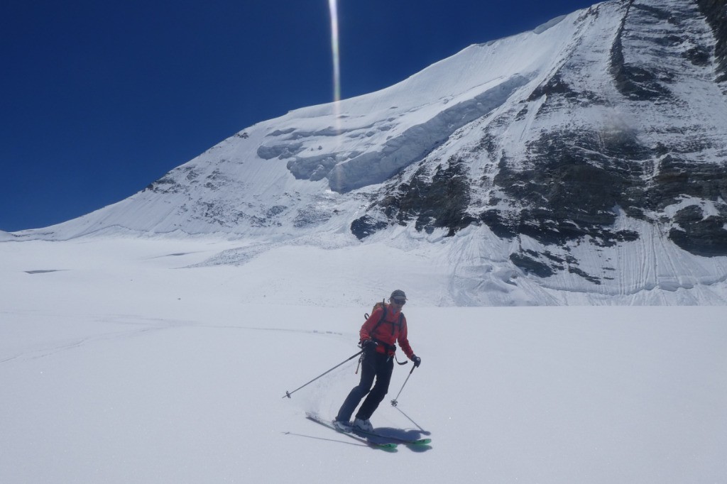 Sur le Grunenngletscher.