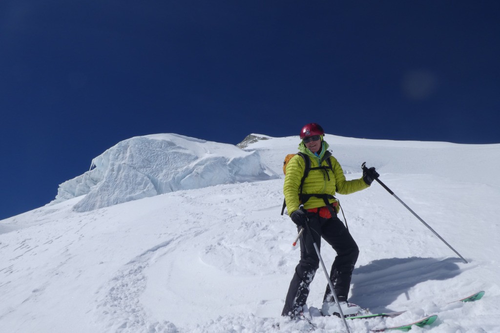 Dans la zone glaciaire centrale.