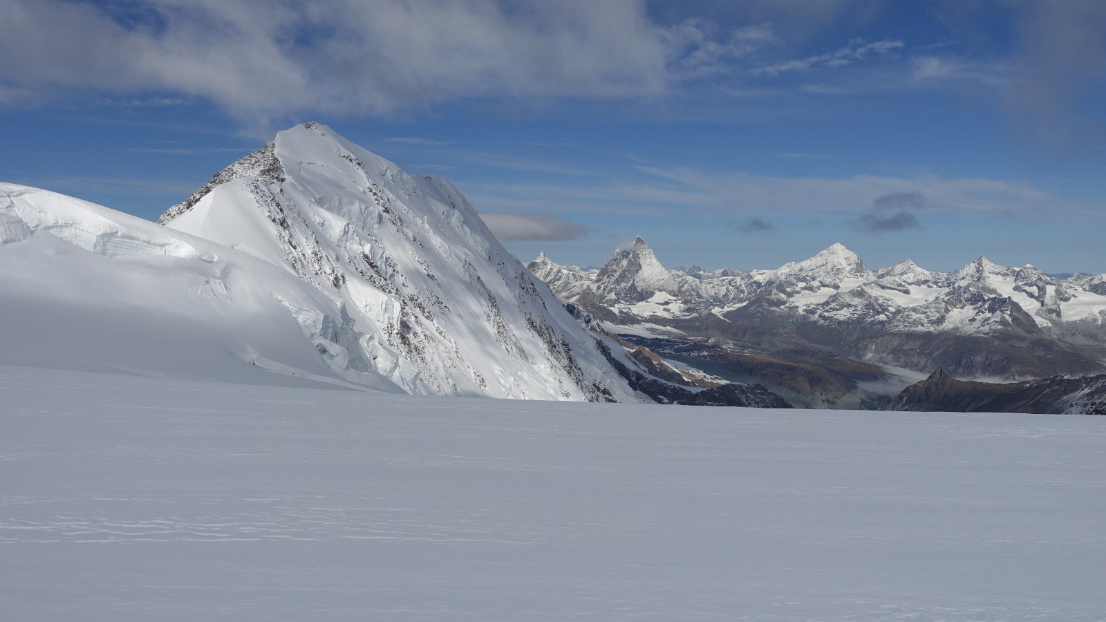 Lyskamm, Cervin et Dent Blanche