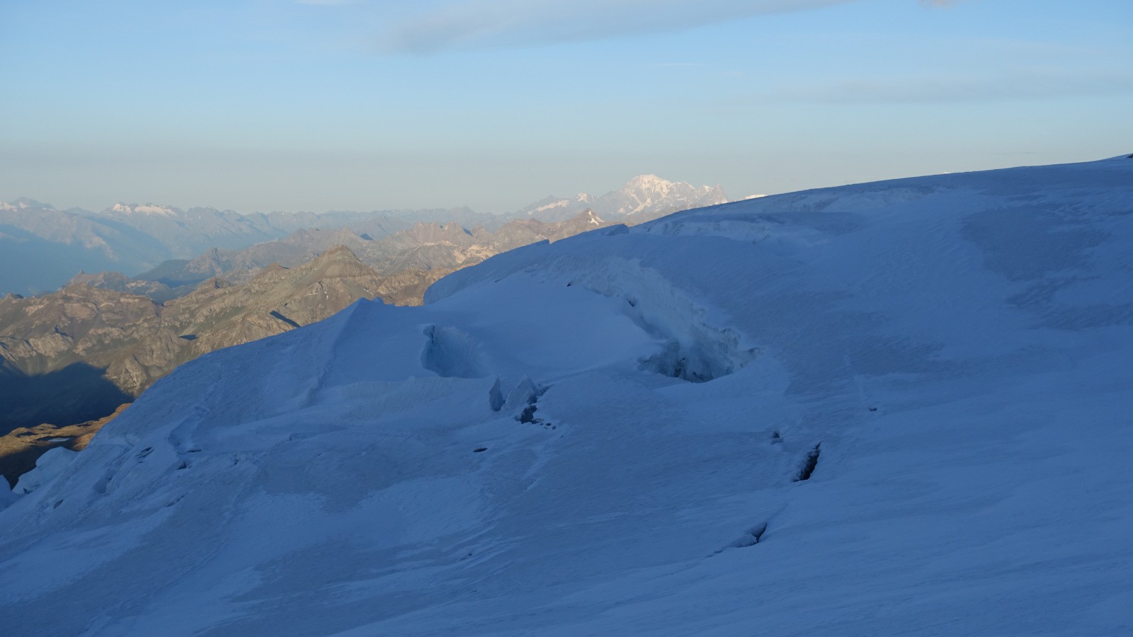 Le Mont Blanc s'illumine