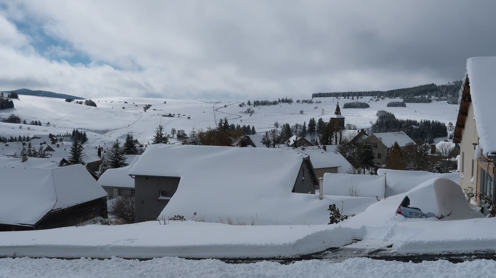 Un village de velours