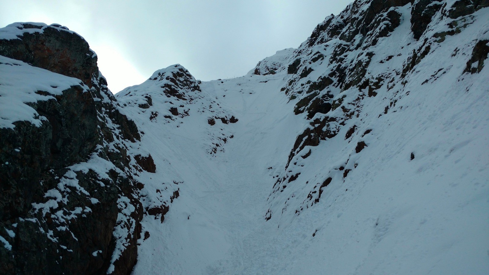 Un des couloirs de descente pour passer le verrou de plan Vianney