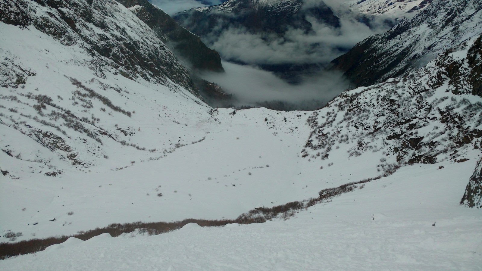 Pentes Nord du cirque