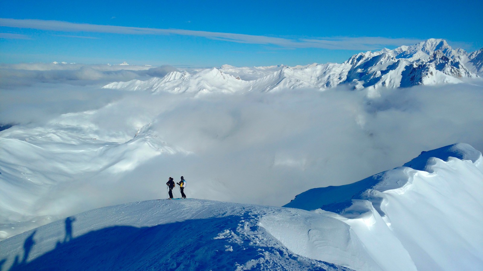 Père et fils, Mont-Blanc