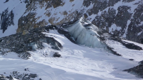 Col de la Grande Casse : le glacier de la grande casse
