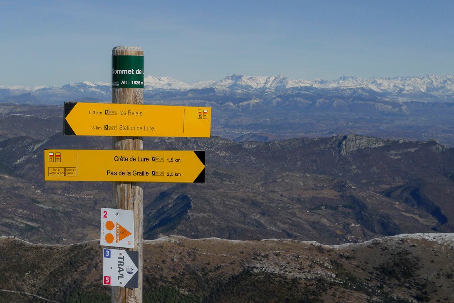 Vue vers le Dévoluy