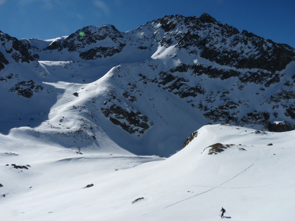 L'Agnelière, skiée hier.