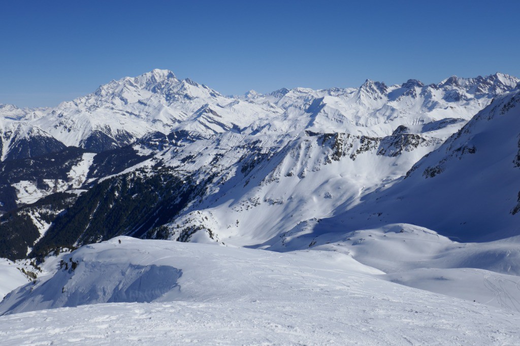 Le Mont Blanc omniprésent évidemment