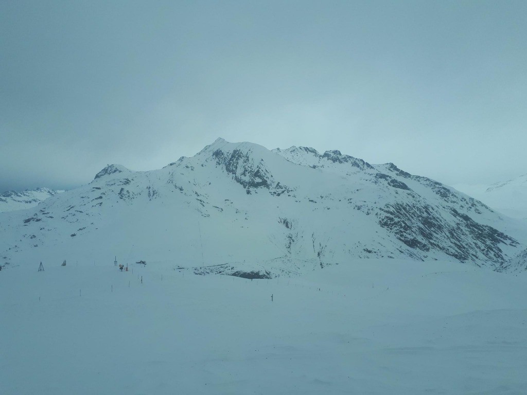 Vue sur l'Alpe d'Huez depuis le sommet